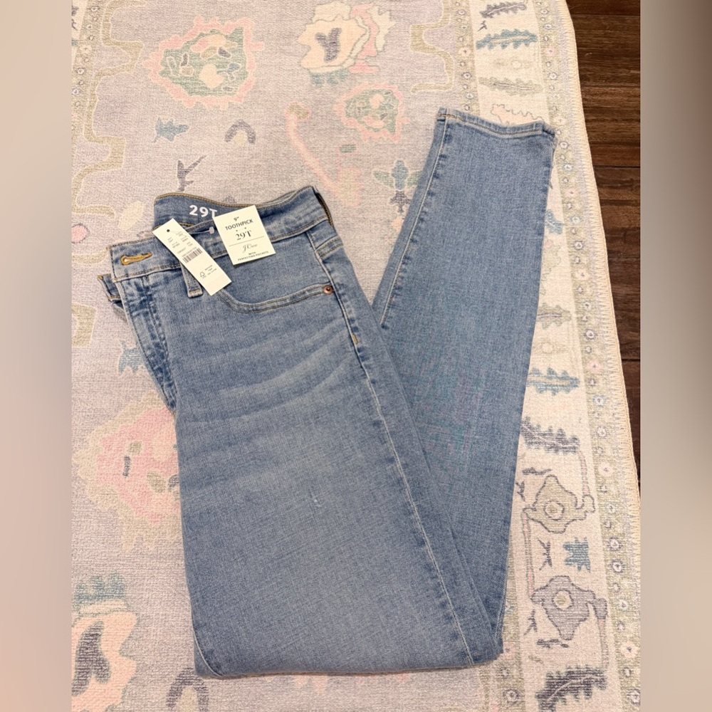 Tall Toothpick J. Crew Women's Light Blue Skinny Jeans
